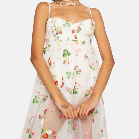 For Love & Lemons Jaclyn Midi Dress - Picture 4 of 10